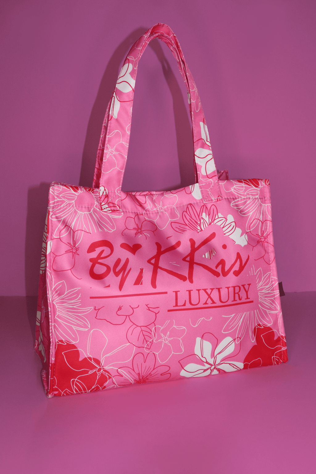 Totebag FLORES FUCSIA