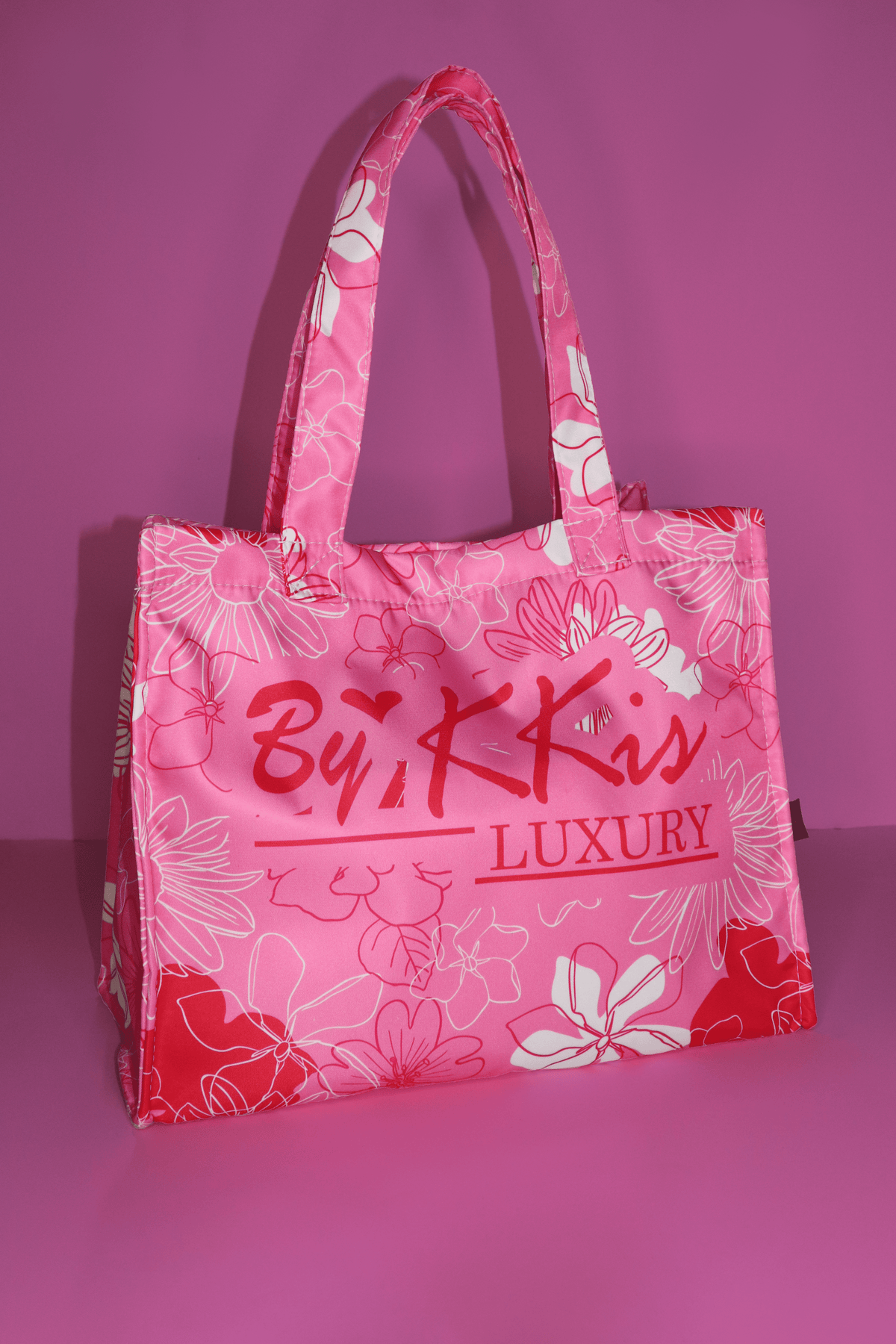 Totebag FLORES FUCSIA